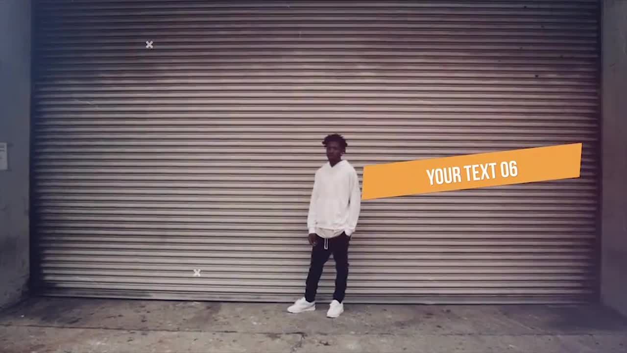 动态城市故障开启器素材库精选AE模板