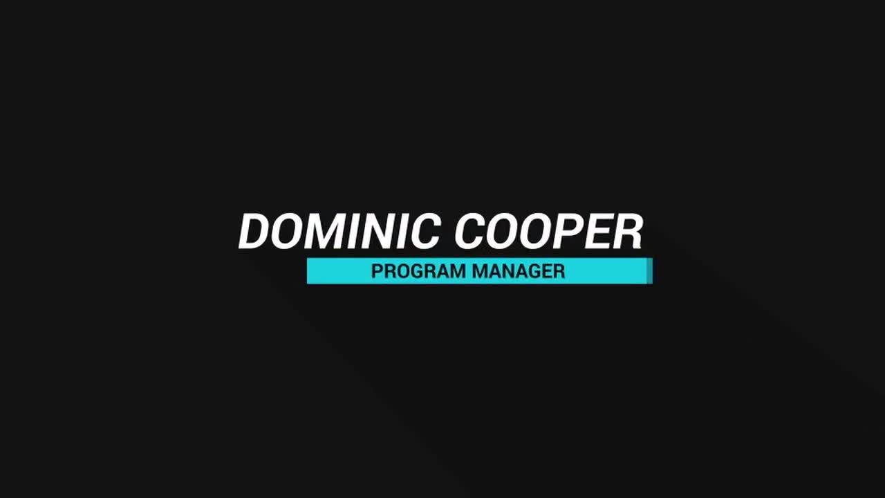 11个彩色下三分之一电视节目全屏标题素材库精选AE模板