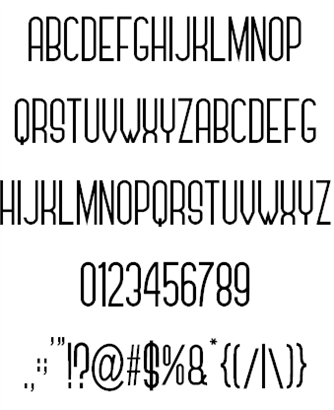 Nueva Atomio font插图1