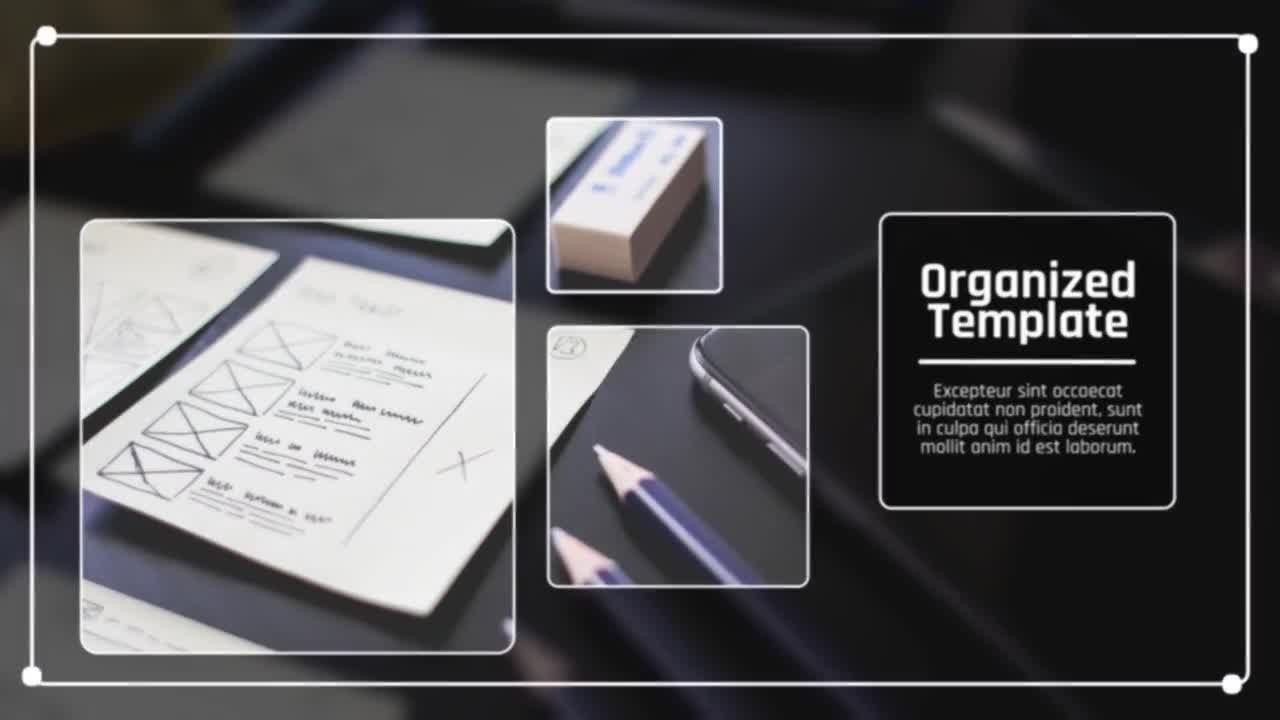 公司企业宣传动画素材库精选pr模板