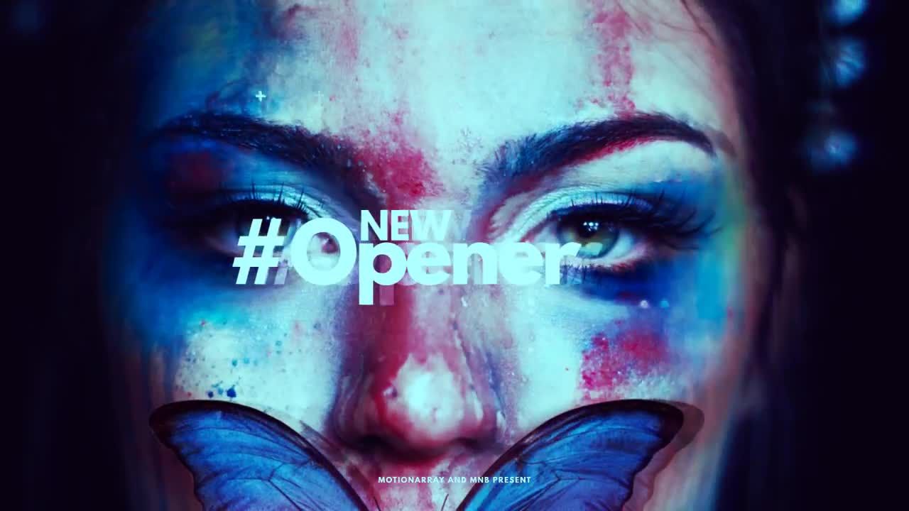 简单的文本动画样式转场素材库精选AE模板