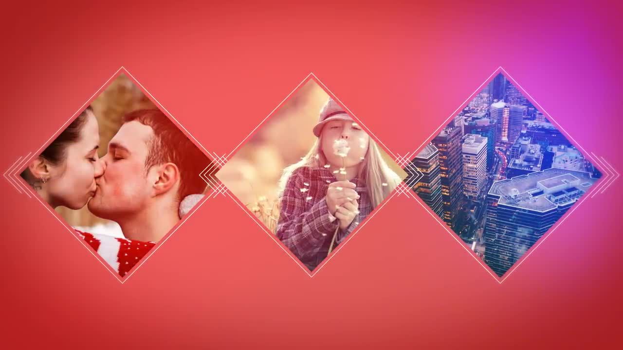 轻巧而又快速的照片揭幕动画素材库精选AE模板