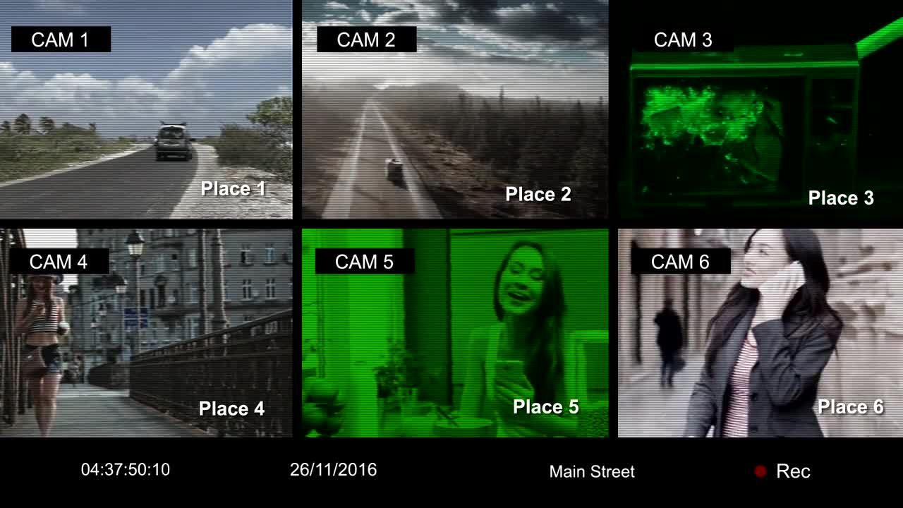 电视台TV实时新闻报道素材库精选AE模板