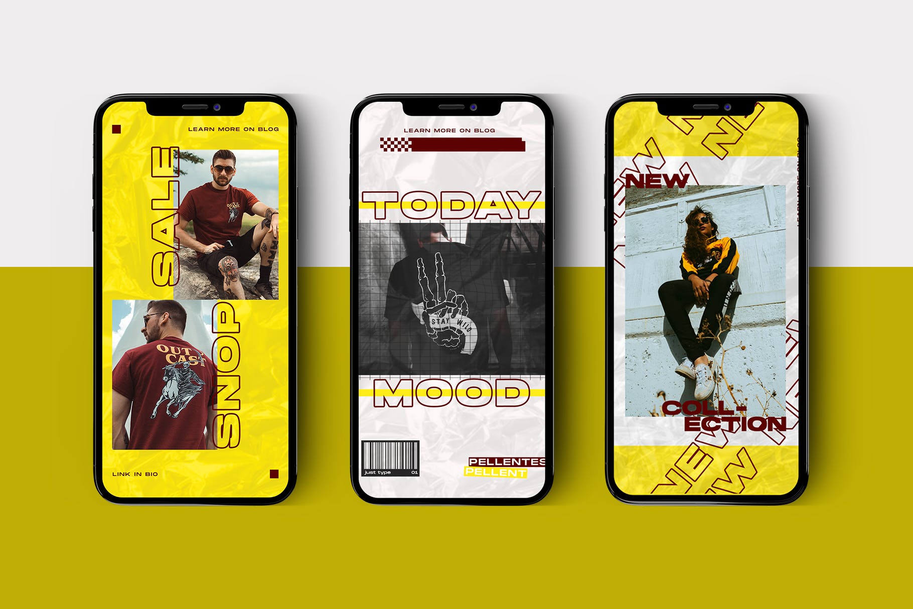 Instagram社交平台品牌故事广告设计模板素材库精选 Instagram Story Template插图(2)