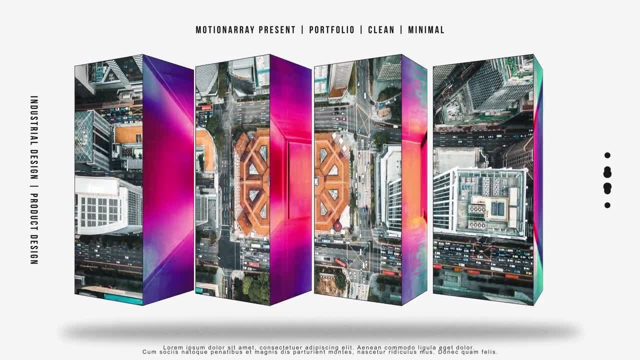 平滑过渡效果的热门广告照片展示素材库精选AE模板