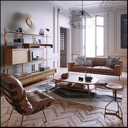 中世纪卧室室内场景素材之家精选3D模型