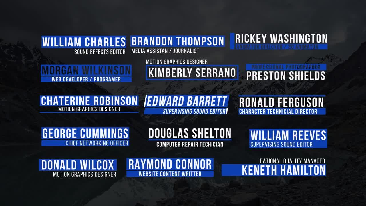 15个现代简单动画字幕视频展示素材库精选AE模板