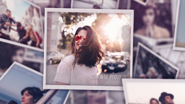 动感十足的照片幻灯片素材库精选AE模板