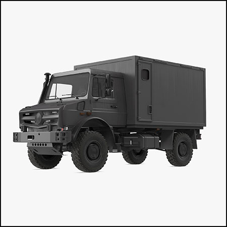 Isuzu 2018箱式越野车素材之家精选3D模型