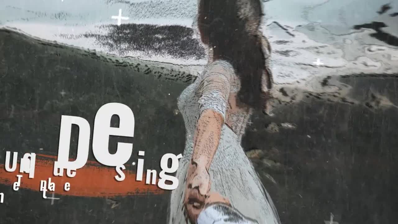 华丽的墨滴活动视频转场效果PR模板Extract And Ink