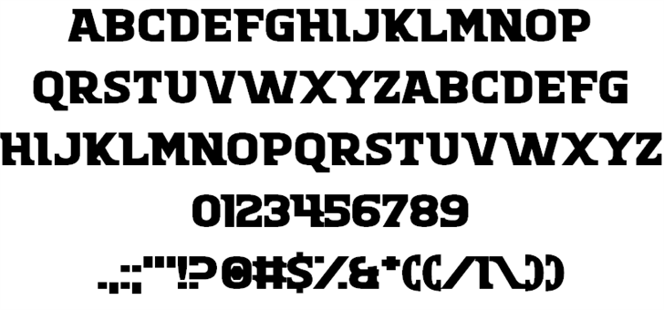 There Must Be font插图1 There Must Be font插图1