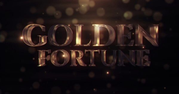 黄金财富主题动画特效字幕&amp;Logo演示素材库精选AE模板 Golden Fortune