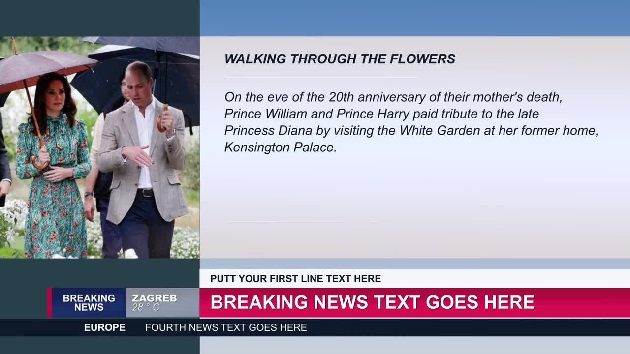 可自定义叠加的新闻图形包素材库精选AE模板