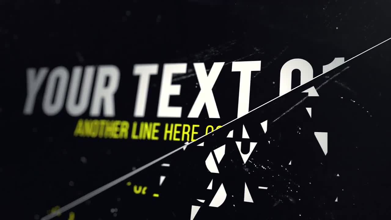 现代商业演示素材库精选AE模板