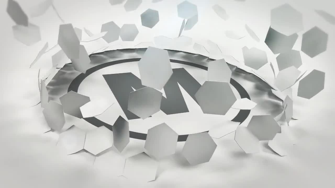 动态的酷炫论文标志素材库精选AE模板