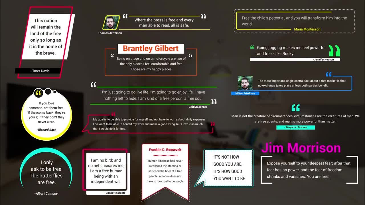 外观新颖的动画标题素材库精选AE模板