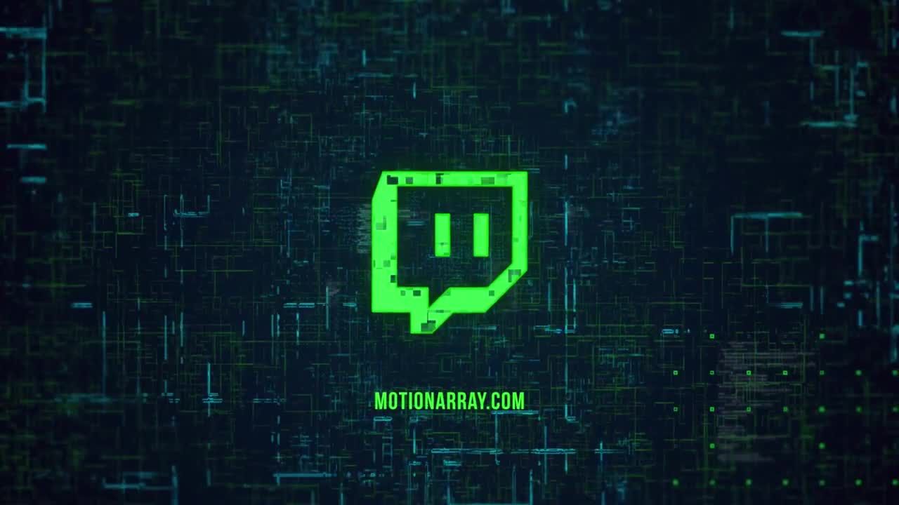 时尚动态动画标识显示素材库精选AE模板