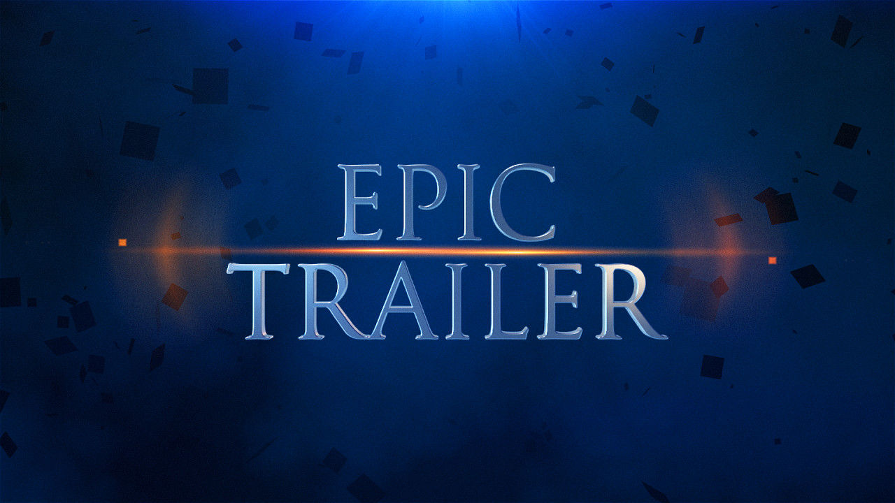 史诗预告片开场素材库精选AE模板