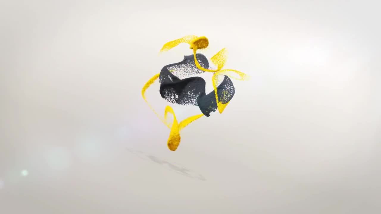 酷炫的粒子标志素材库精选AE模板