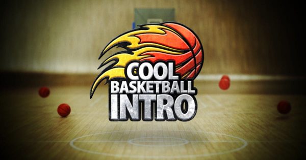 篮球体育竞技直播节目片头素材库精选AE模板 Cool Basketball Intro