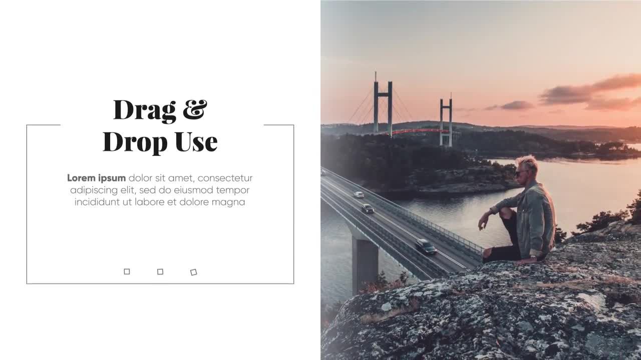 现代整洁的企业介绍素材库精选AE模板