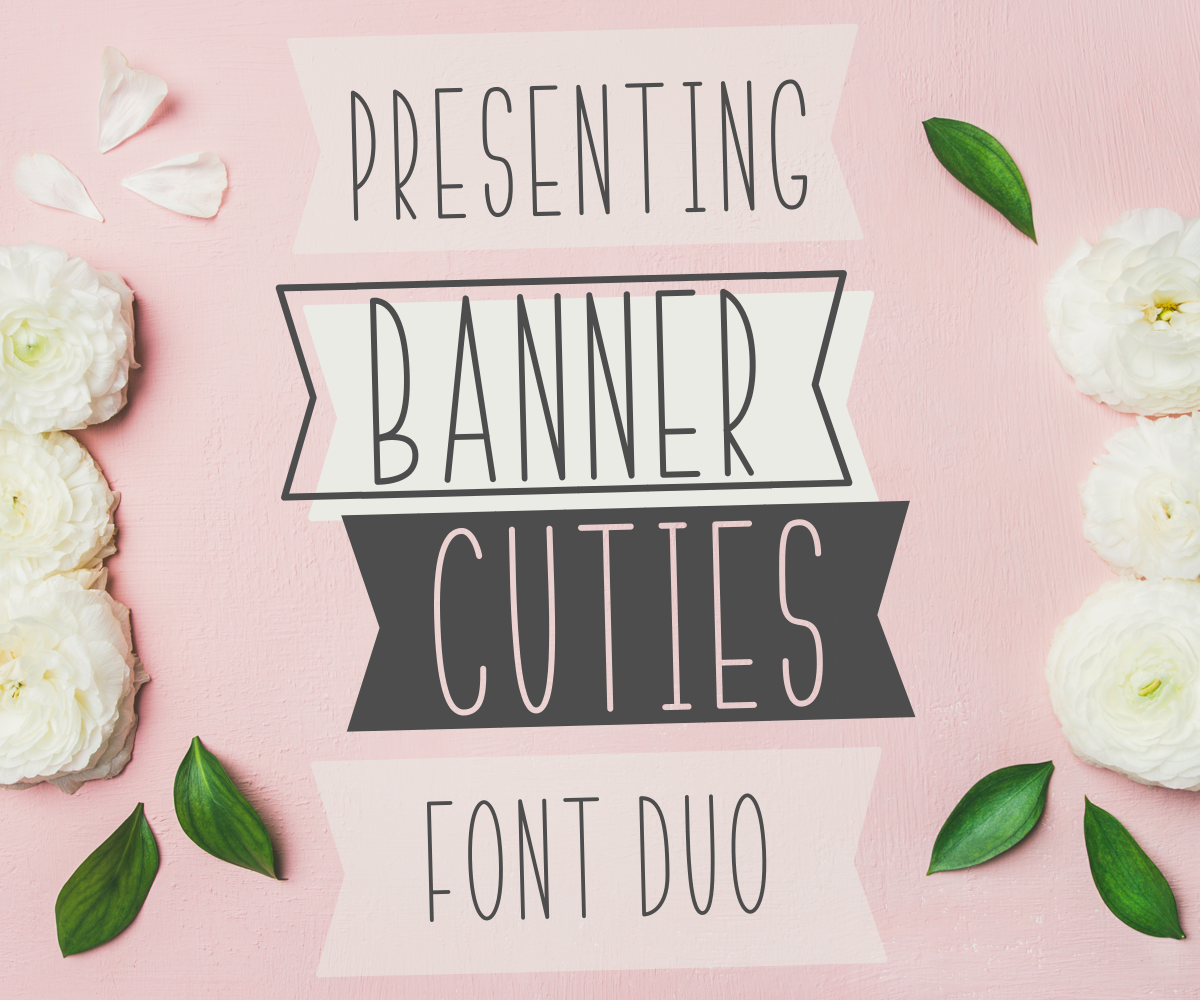 Banner Cuties Typefac素材之家精选英文字体