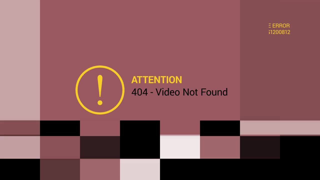 视频剪辑动态故障失真特效素材库精选AE模板