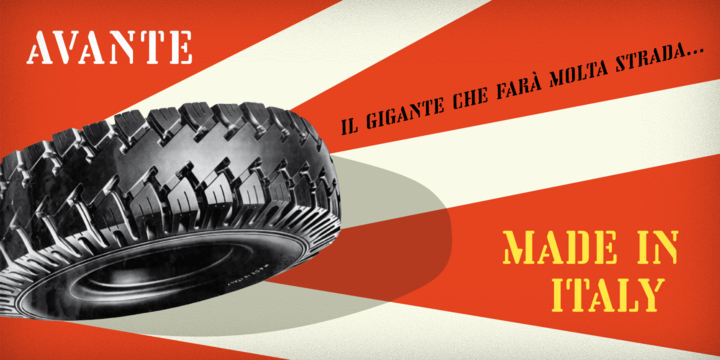 Vtg Stencil Italy No2 Font插图1