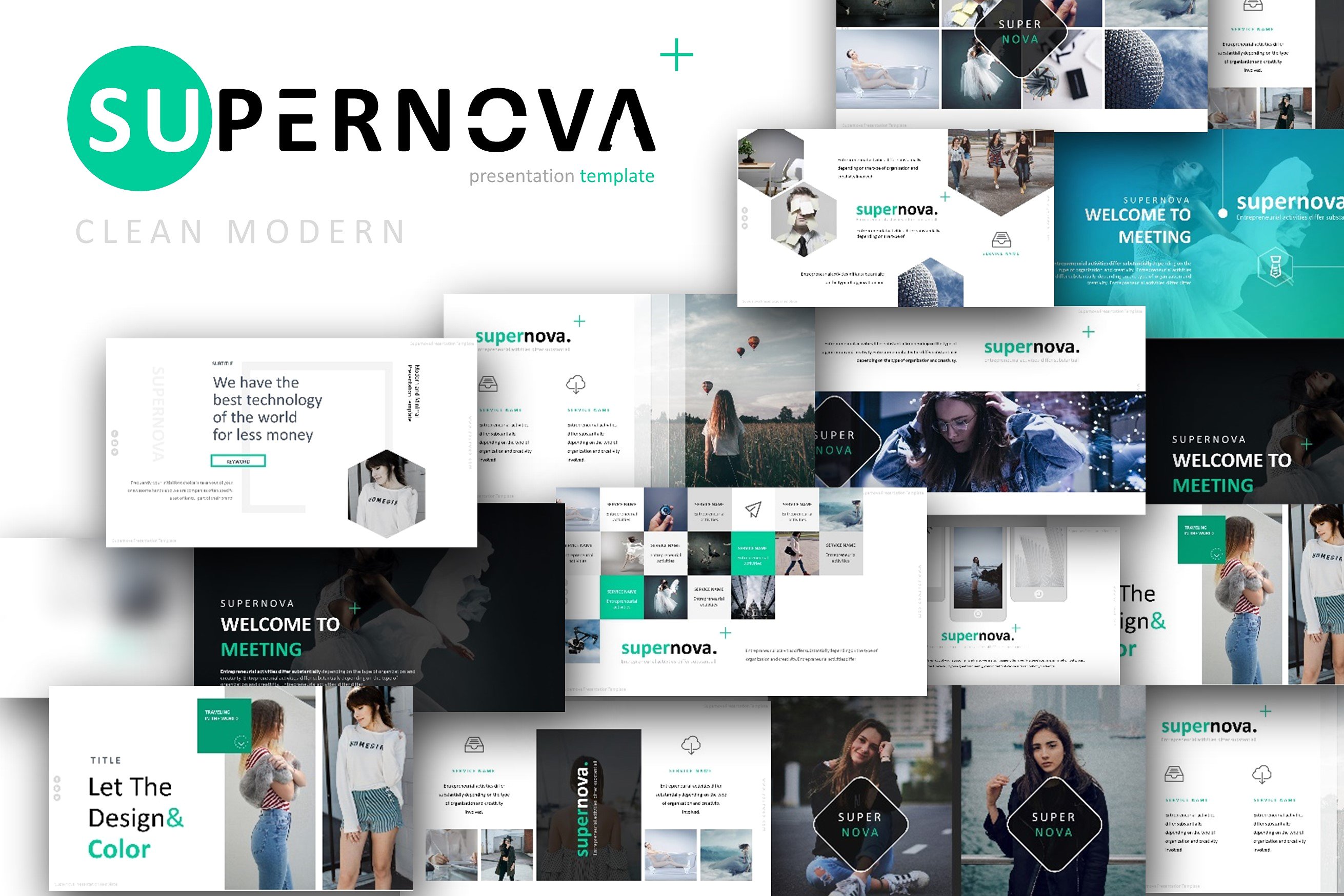 产品展示市场营销策划超新星Powerpoint模版 Supernova Powerpoint插图