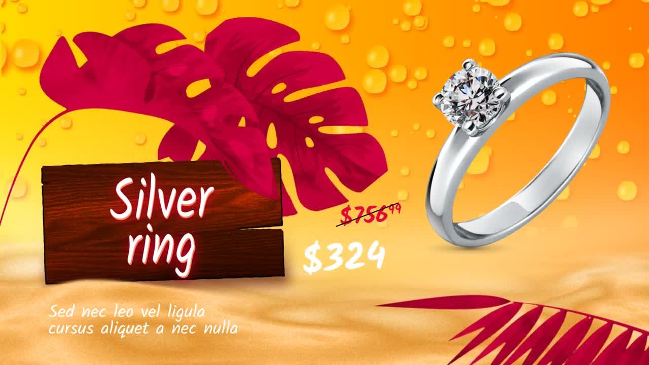 引人注目的夏季促销时尚过渡素材库精选AE模板