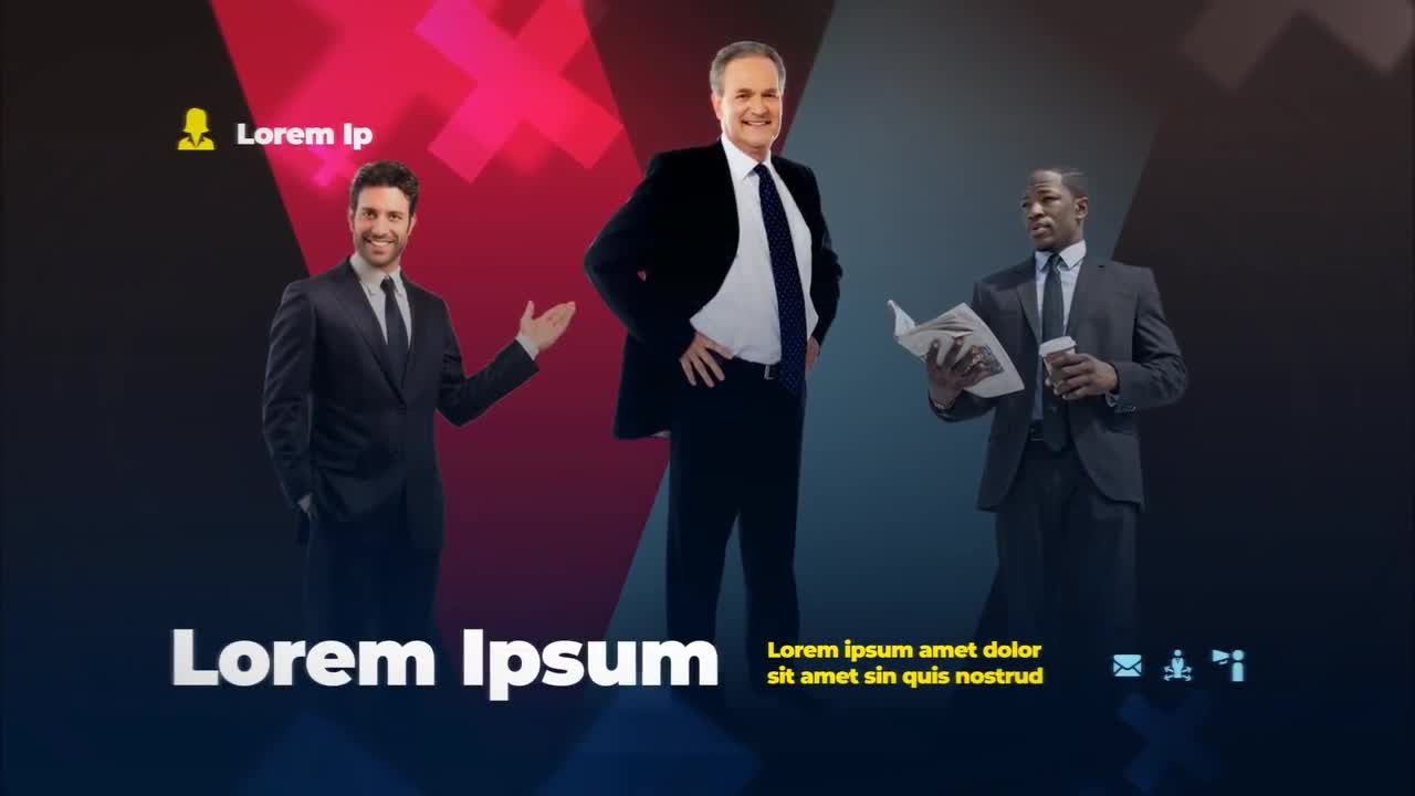 业务分析师团队促销素材库精选AE模板