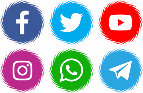 Icons Social Media 15 font素材之家精选英文字体