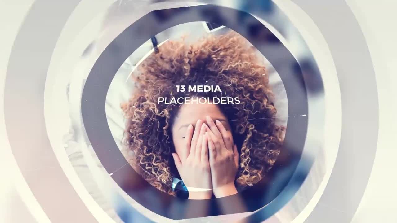 和谐旅游幻灯片照片展示素材库精选AE模板