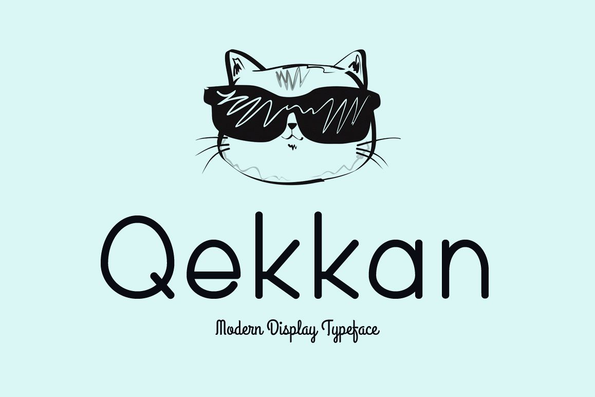 Qekkan Regular Font插图