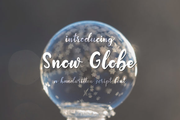 Snow Globe Font素材之家精选英文字体