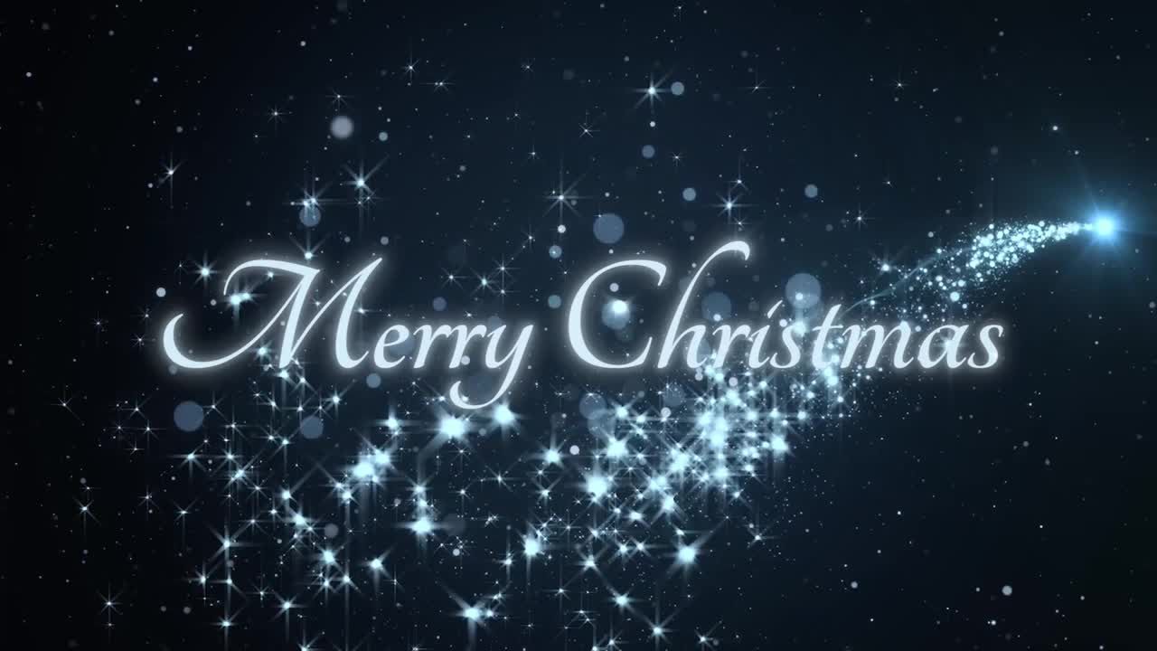 闪烁的颗粒和优雅的文字动画素材库精选pr模板