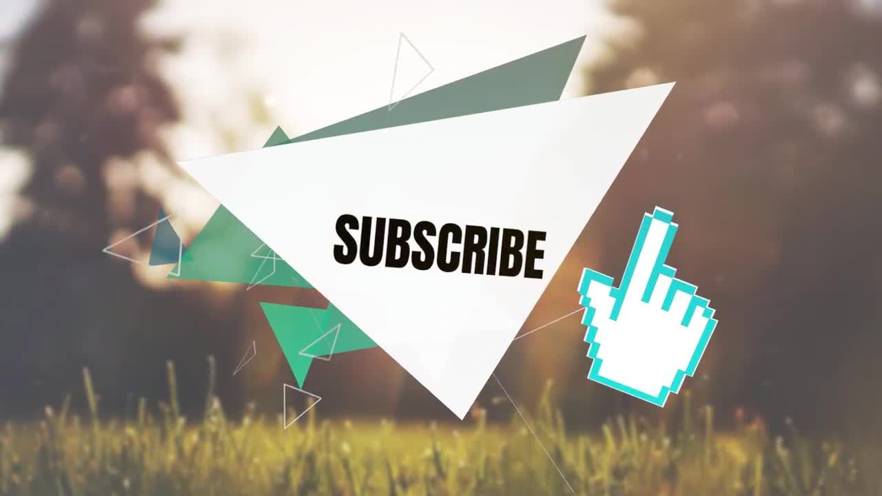 很酷的可定制彩色三角标题素材库推荐PR模板