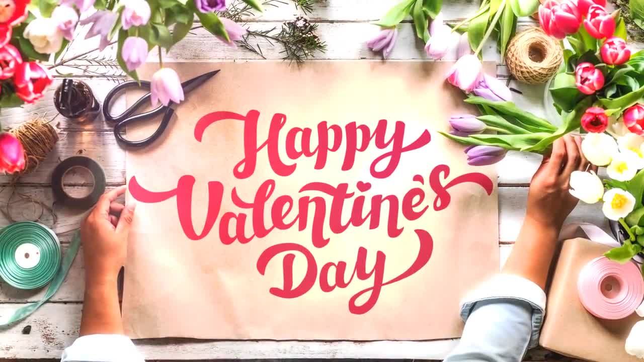 10个情人节标题素材库精选AE模板