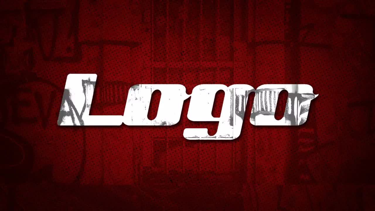 超级英雄漫画logo展示素材库推荐PR模板