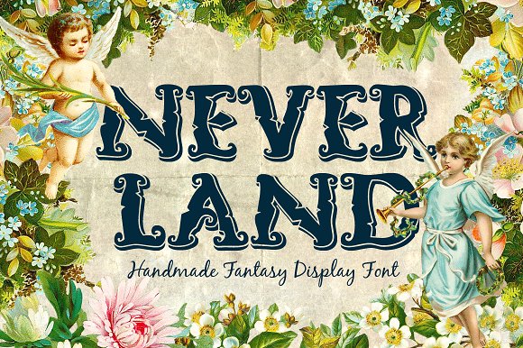 Neverland Handmade Font素材之家精选英文字体