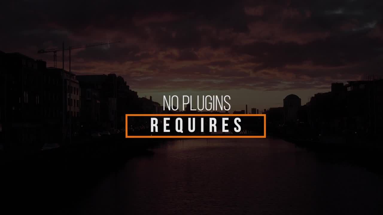 6个设计独特的清新干净标题素材库精选pr模板