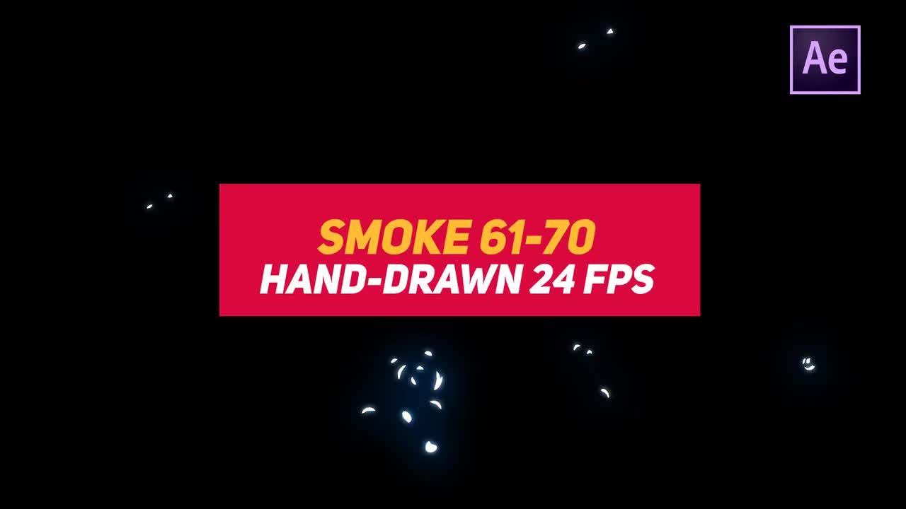 10种液体元素烟雾动画素材库精选AE模板