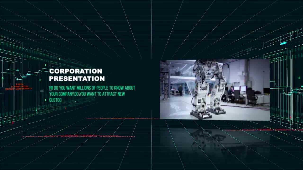 专业设计的企业介绍素材库精选AE模板