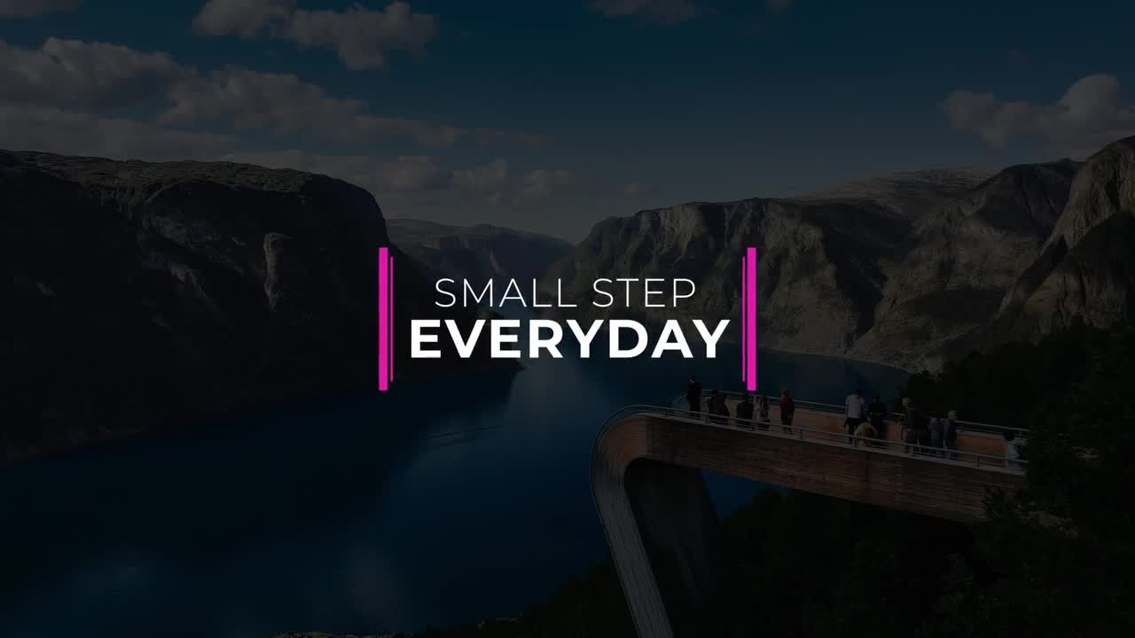 唯一标题素材库精选AE模板