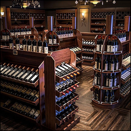 美国酒庄室内场景素材之家精选3D模型