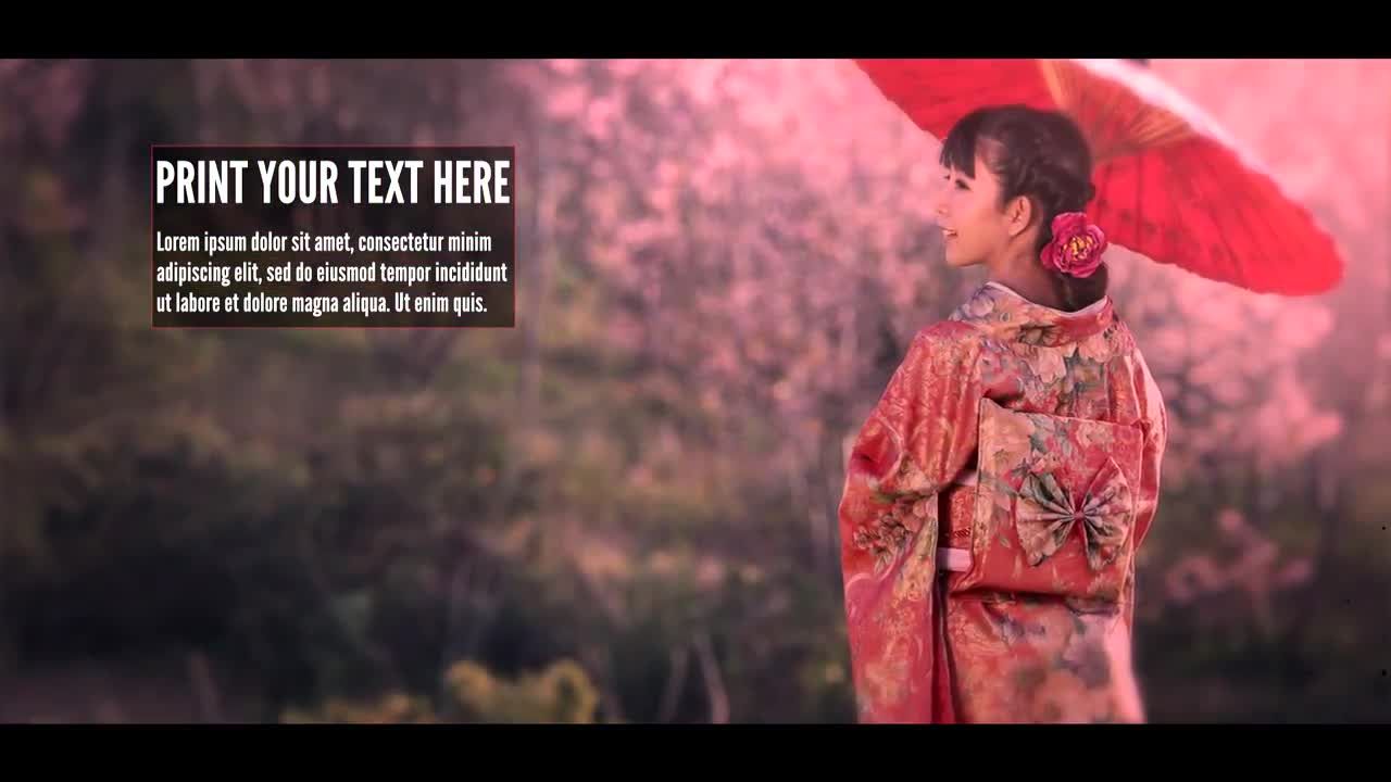 流畅创意整洁柔和幻灯片动画素材库精选AE模板