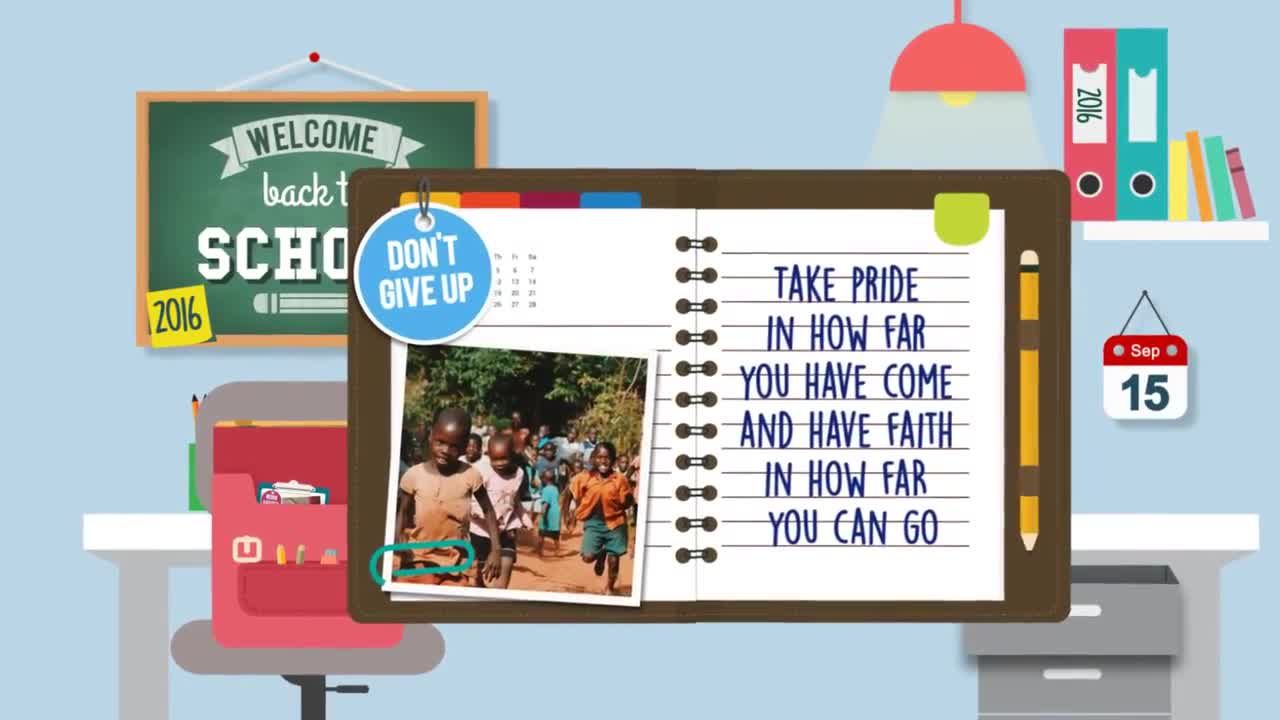 回到学校宣传介绍素材库精选AE模板