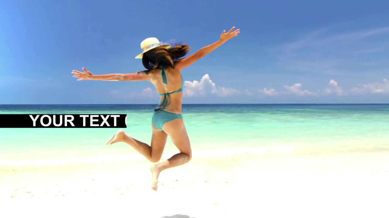 时尚照片或视频翻转素材库精选AE模板