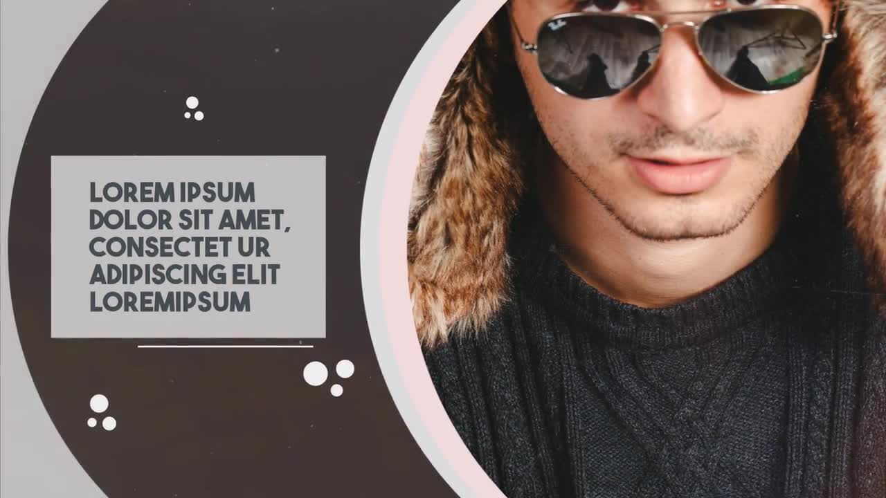 现代简约业务演示素材库精选AE模板