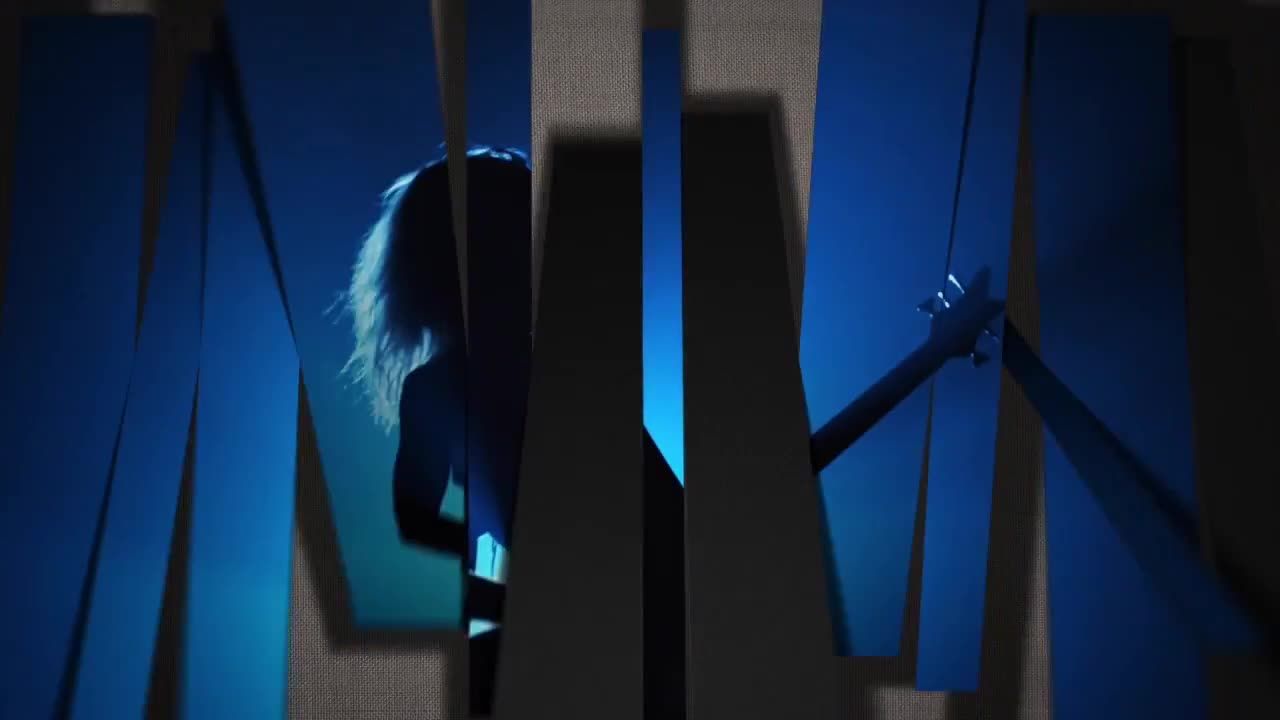 动态动画百叶窗照片库素材库精选AE模板